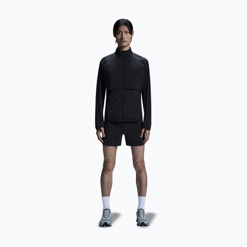 Vyriška bėgimo striukė On Weather Inulated black 2