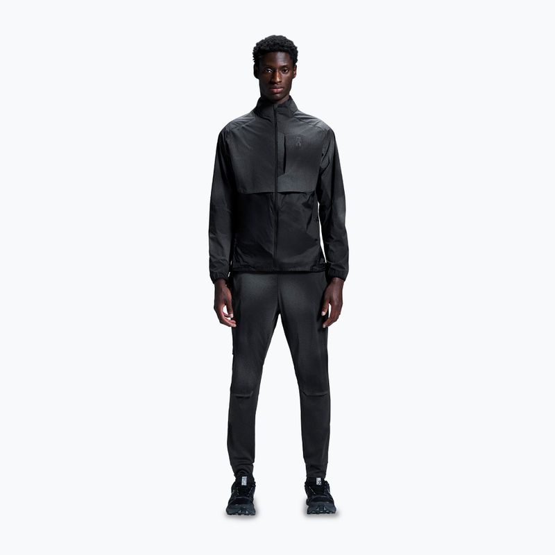 Vyriškos bėgimo kelnės On Running Weather Pants Lumos black 2