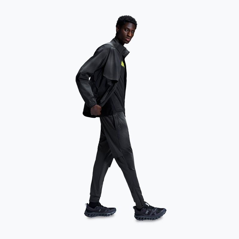 Vyriškos bėgimo kelnės On Running Weather Pants Lumos black 5