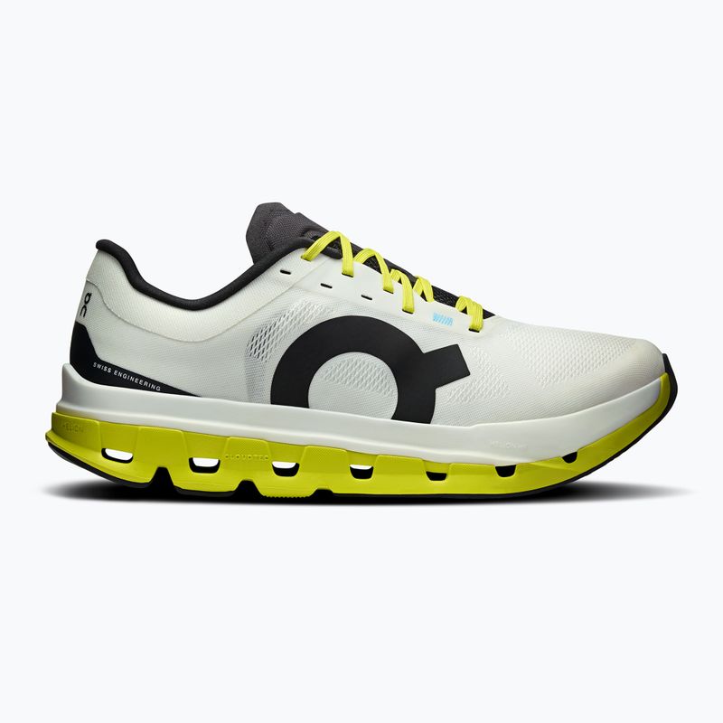 Vyriški bėgimo batai On Running Cloudflow 5 white/lime