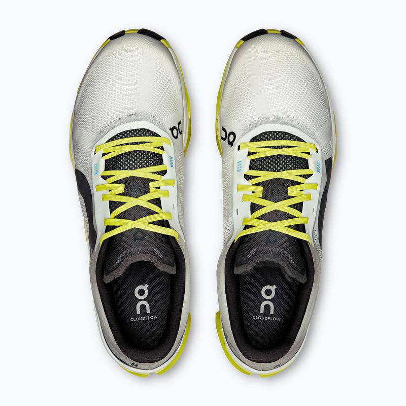 Vyriški bėgimo batai On Running Cloudflow 5 white/lime 4
