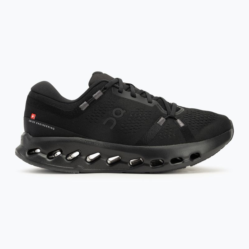 Vyriški bėgimo bateliai On Cloudsurfer 2 black/black 2