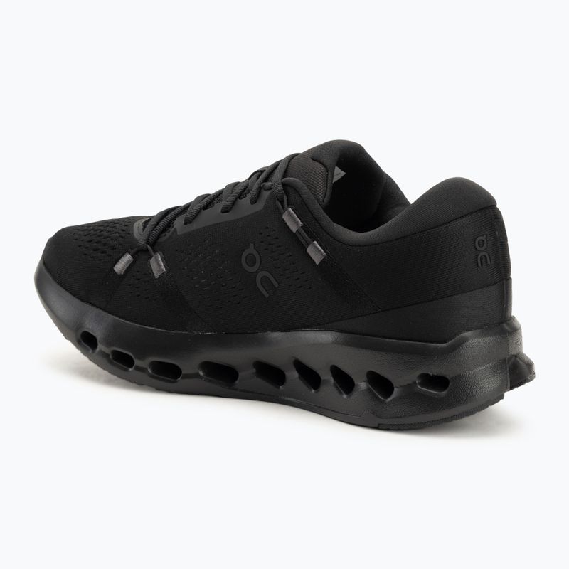 Vyriški bėgimo bateliai On Cloudsurfer 2 black/black 3