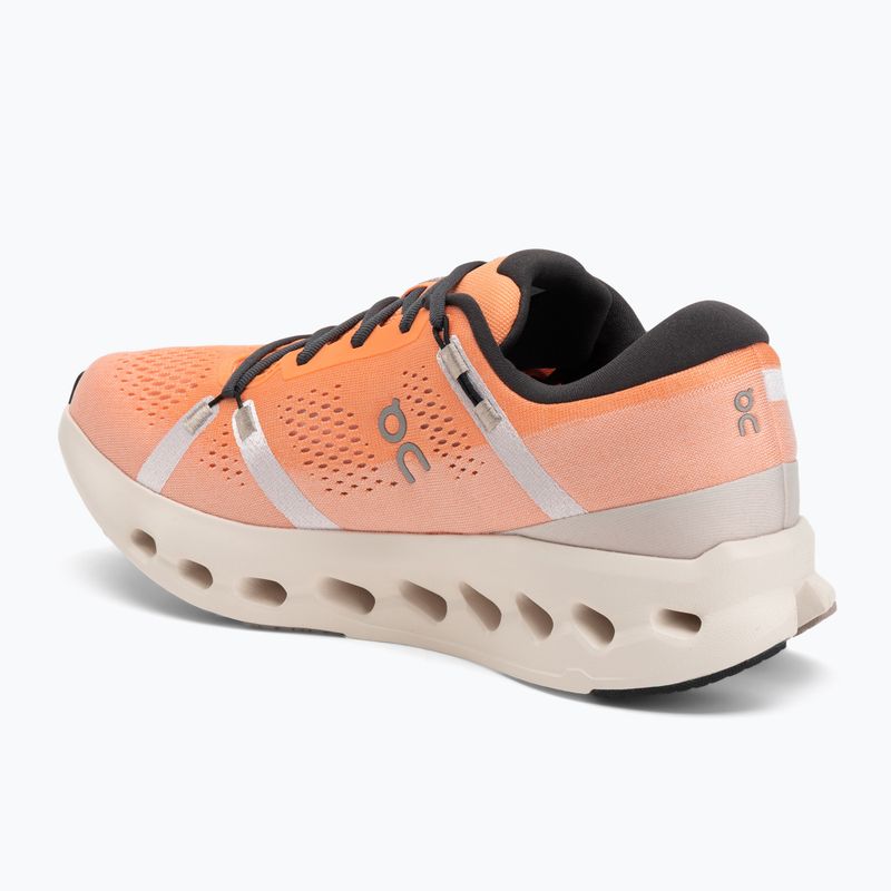 Vyriški bėgimo bateliai On Cloudsurfer 2 tangerine/ivory 3