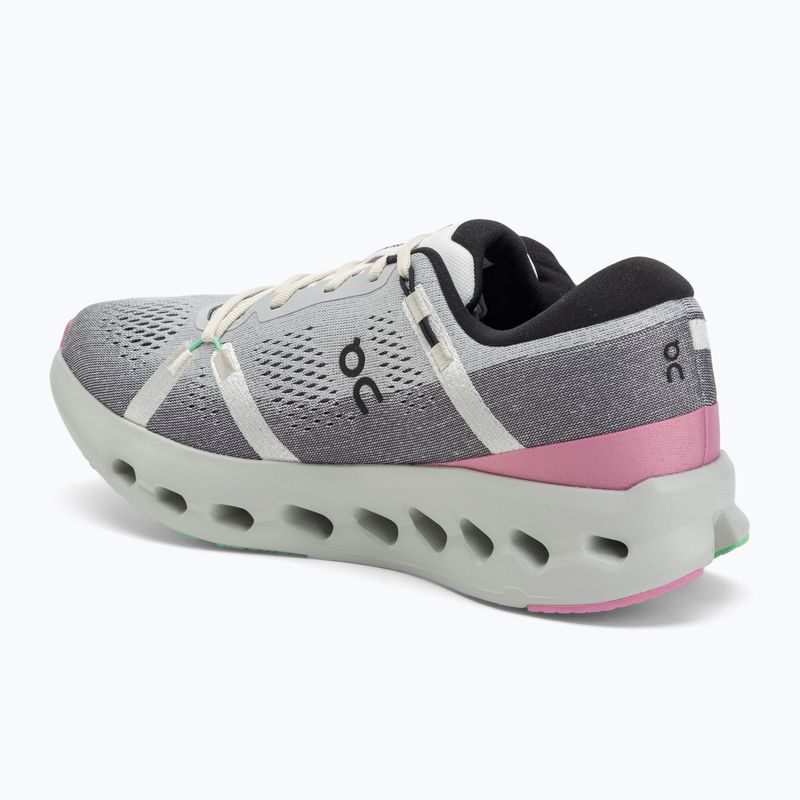 Vyriški bėgimo bateliai On Cloudsurfer 2 white/mineral 3