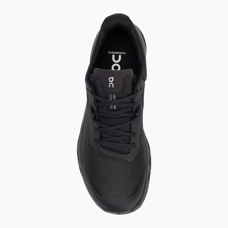 Vyriški bėgimo batai On Running Cloudvista 2 black/black 5