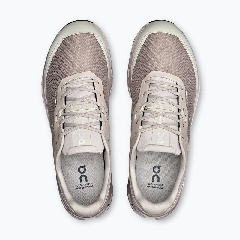 Vyriški bėgimo bateliai On Cloudvista 2 Waterproof rūkas/pelenai 6