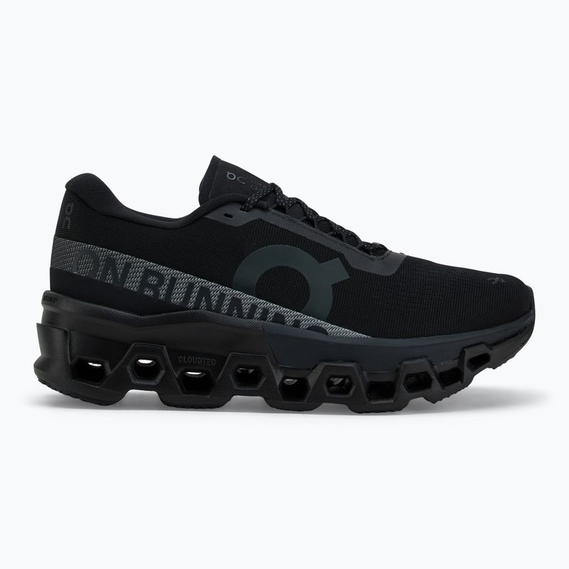 Moteriški bėgimo bateliai On Running Cloudmonster 2 black/eclipse 2