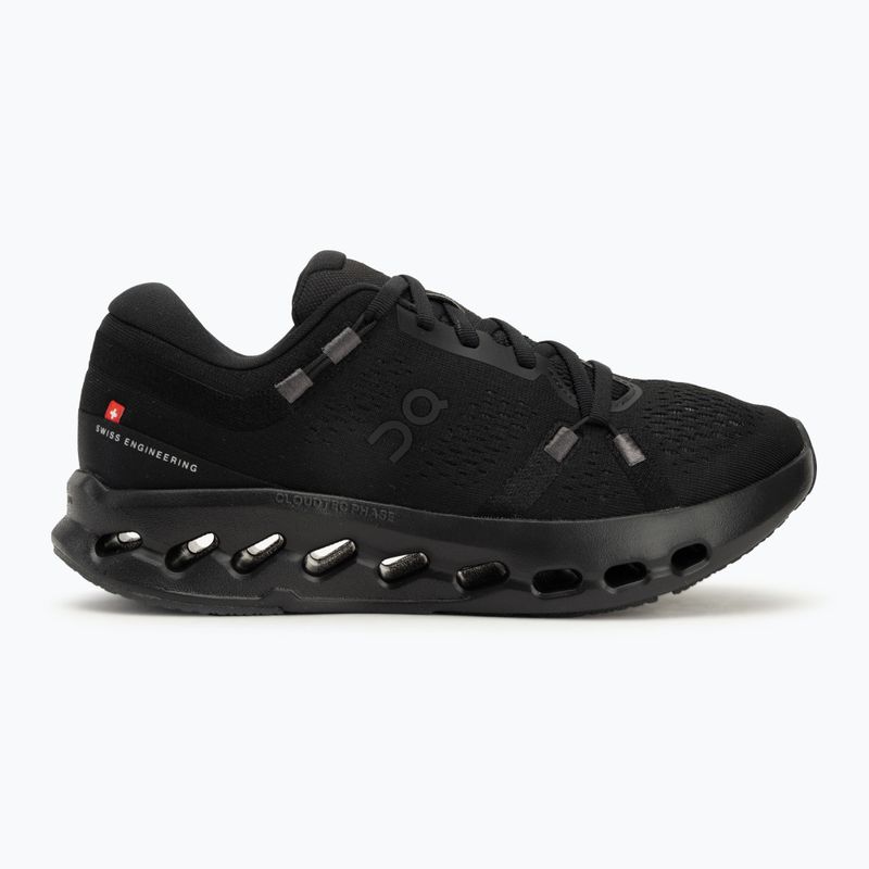 Moteriški bėgimo bateliai On Cloudsurfer 2 black/black 2