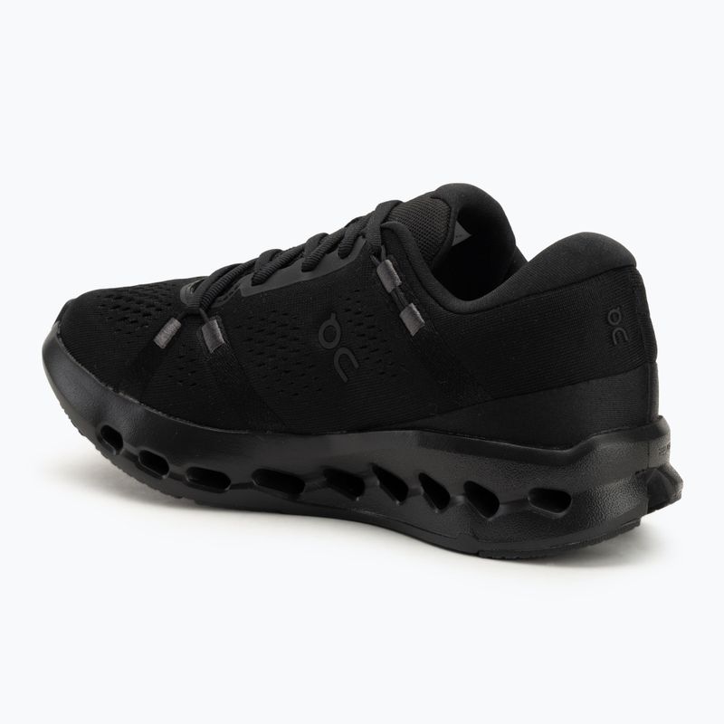 Moteriški bėgimo bateliai On Cloudsurfer 2 black/black 3