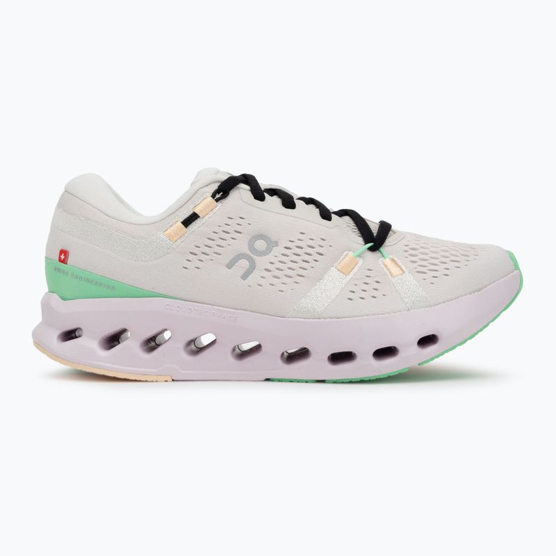 Moteriški bėgimo bateliai On Running Cloudsurfer 2 pearl/orchid 2