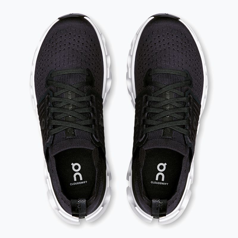 Moteriški bėgimo batai Buty On Cloudswift 4 black/white 9
