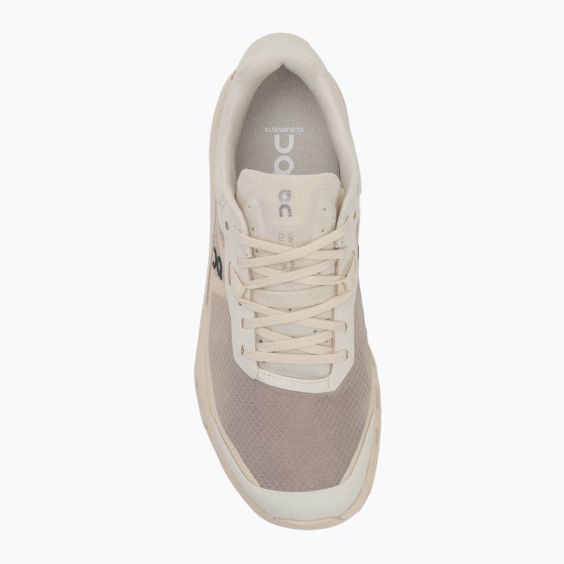 Moteriški bėgimo batai On Cloudvista 2 cream/desert 5