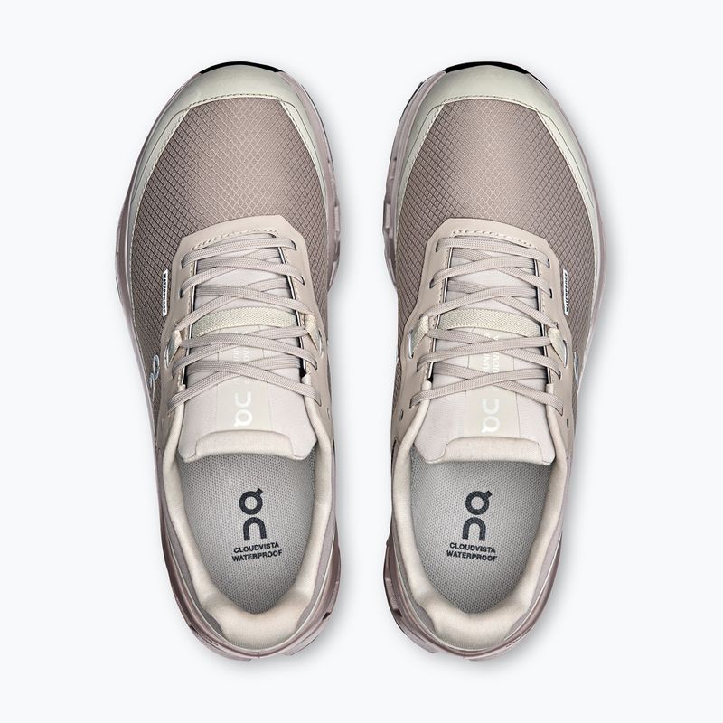 Moteriški bėgimo bateliai On Cloudvista 2 Waterproof rūkas/pelenai 6