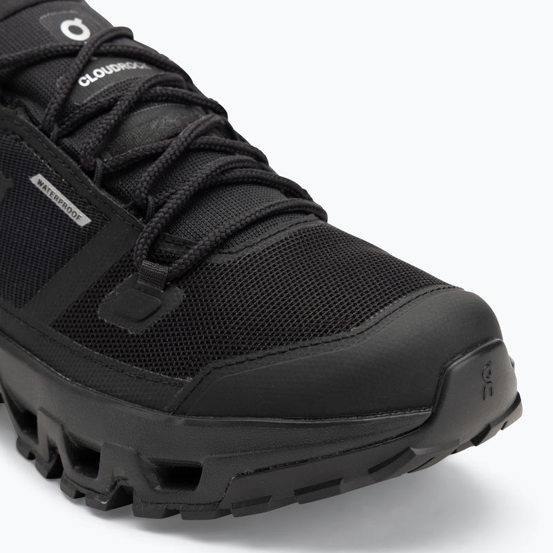 Vyriški batai On Running Cloudrock Low Waterproof black/black 7
