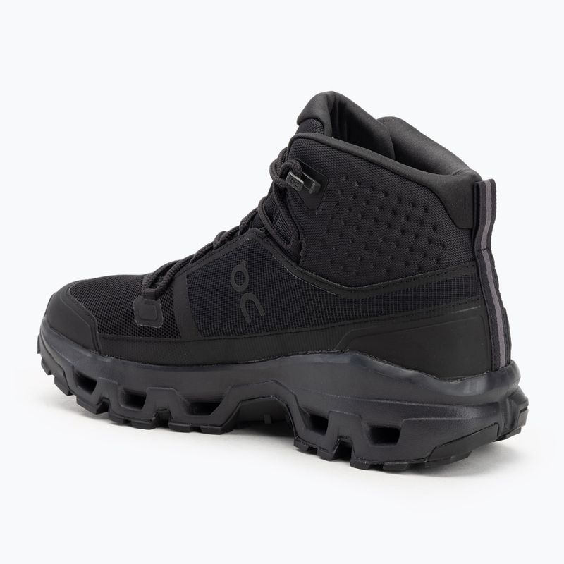 Vyriški batai On Running Cloudrock Mid Waterproof black/black 3