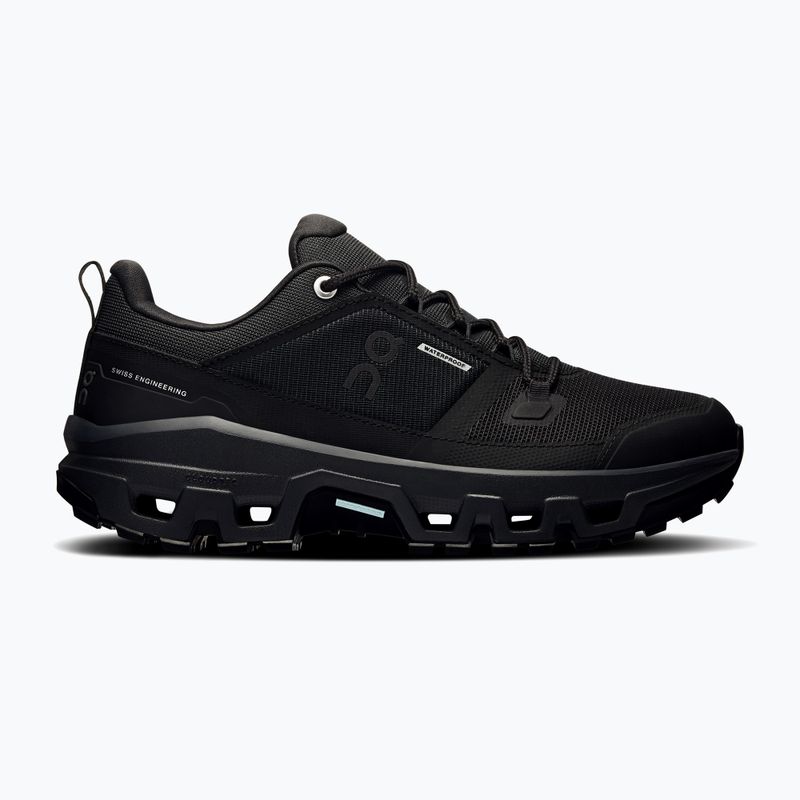 Moteriški batai On Running Cloudrock Low Waterproof black/black 8