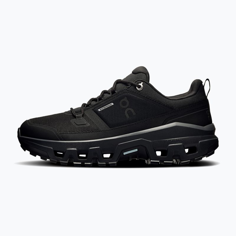 Moteriški batai On Running Cloudrock Low Waterproof black/black 9