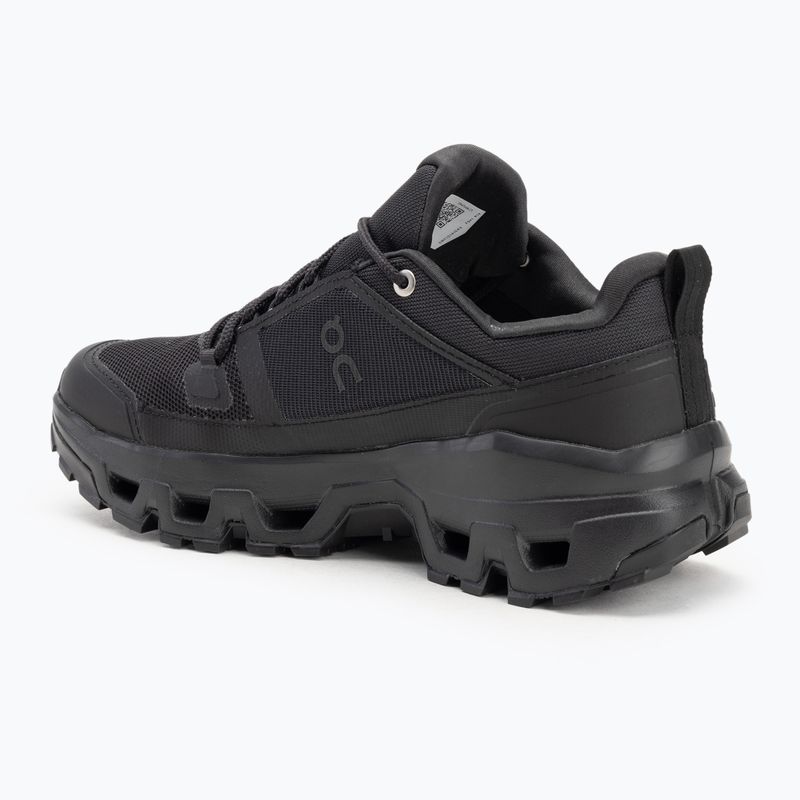 Moteriški batai On Cloudrock Low Waterproof black/black 3