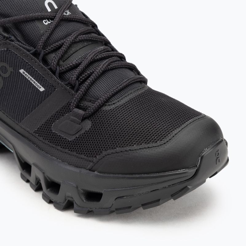 Moteriški batai On Running Cloudrock Low Waterproof black/black 7