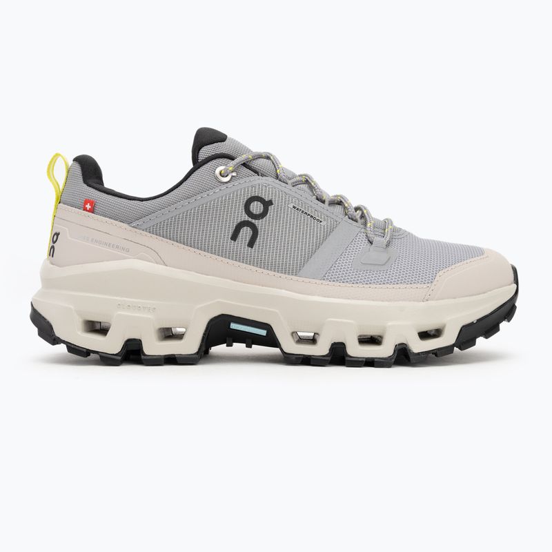 Moteriški batai On Cloudrock Low Waterproof alloy/ice 2