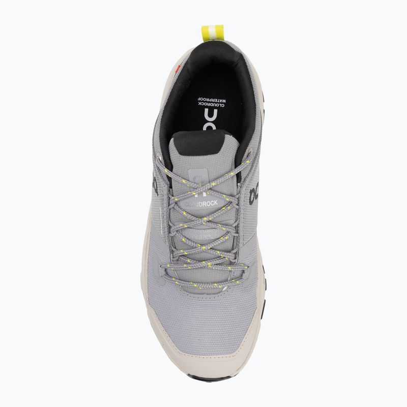 Moteriški batai On Running Cloudrock Low Waterproof alloy/ice 5