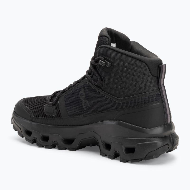 Moteriški batai On Cloudrock Mid Waterproof black/black 3
