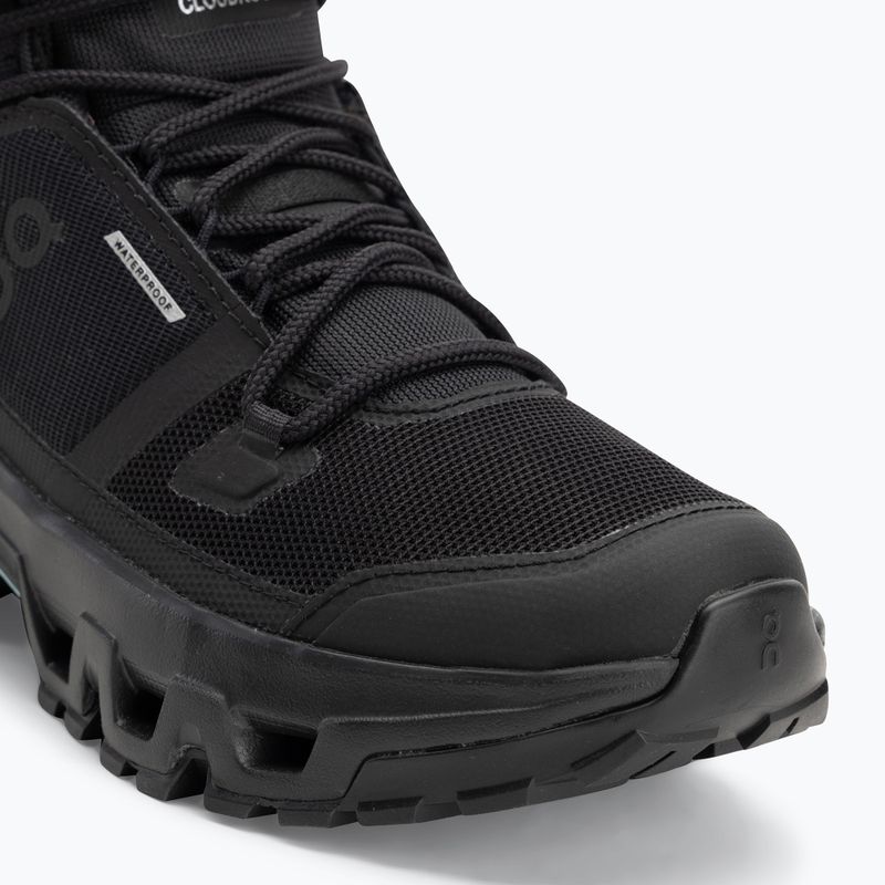 Moteriški batai On Cloudrock Mid Waterproof black/black 7
