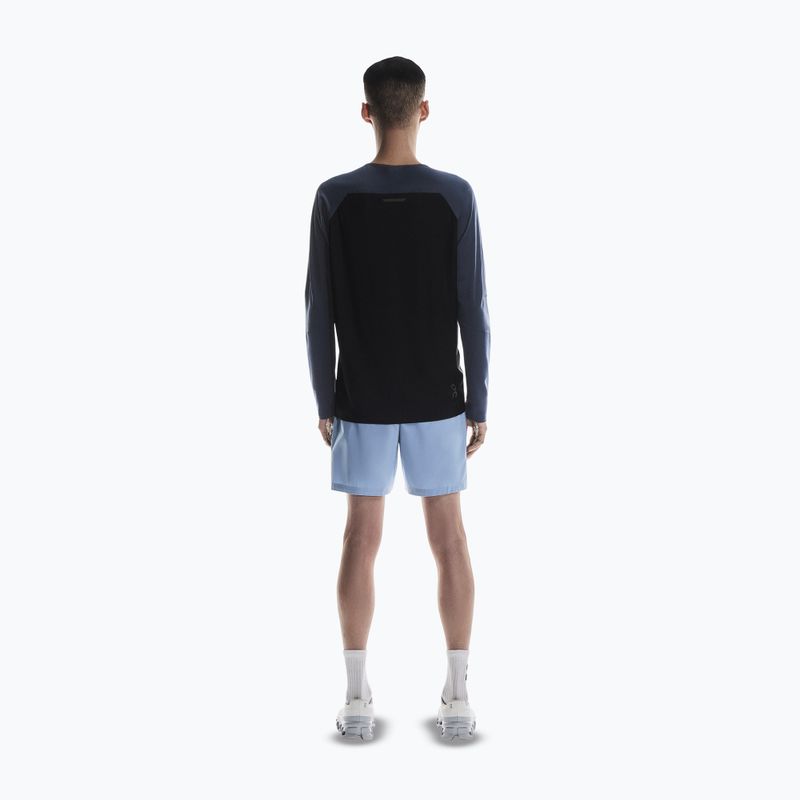 Vyriški bėgimo marškinėliai ilgomis rankovėmis On Performance Long-T navy/black 3