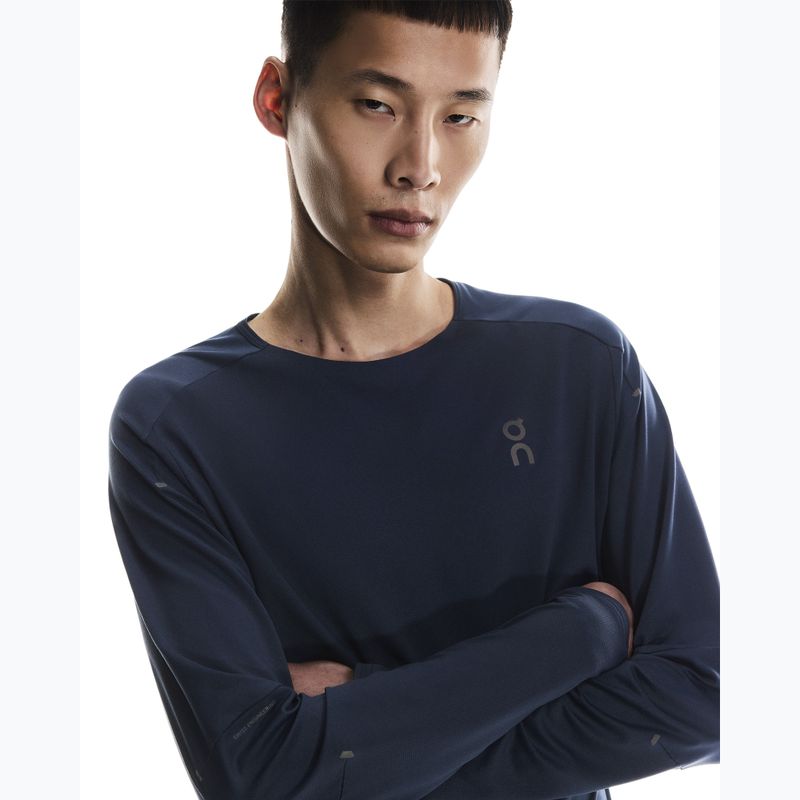 Vyriški bėgimo marškinėliai ilgomis rankovėmis On Performance Long-T navy/black 5