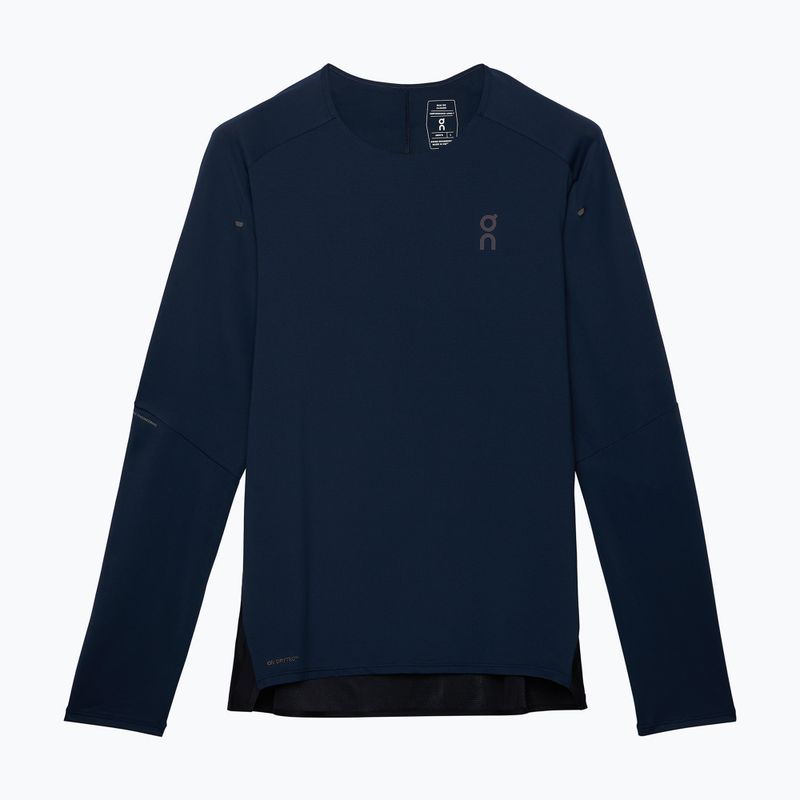 Vyriški bėgimo marškinėliai ilgomis rankovėmis On Performance Long-T navy/black 8