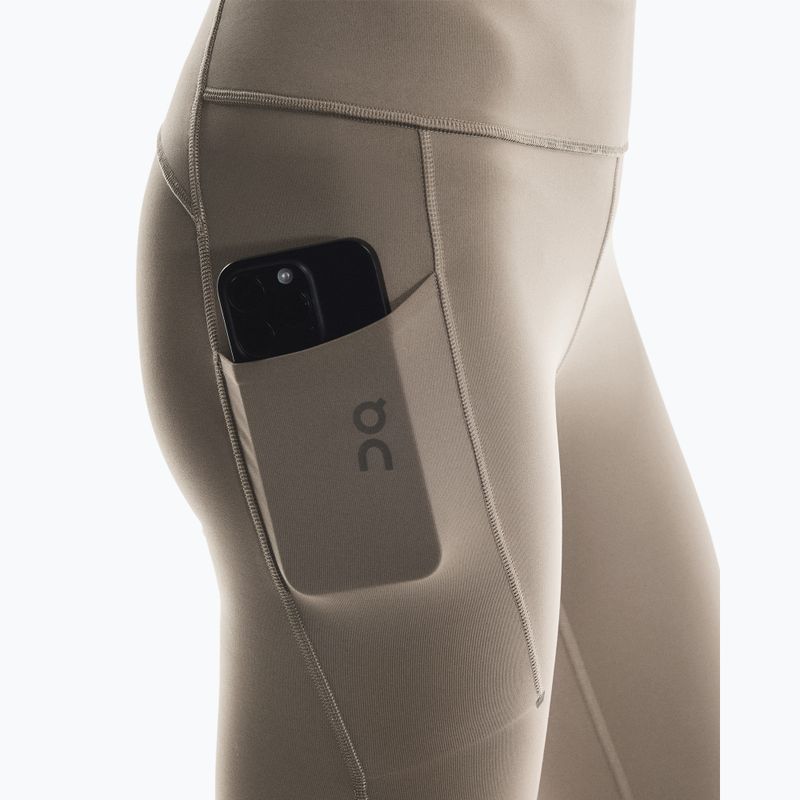 Moteriškos treniruočių tamprės On Performance Tights 7/8 cinder 8