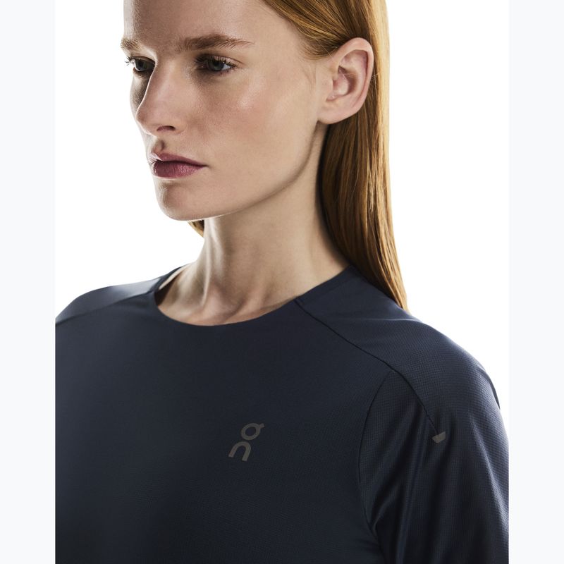 Moteriški bėgimo marškinėliai On Performance-T navy/black 6