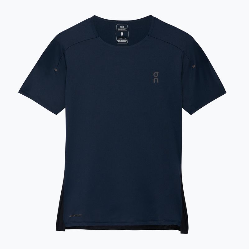 Moteriški bėgimo marškinėliai On Performance-T navy/black 8