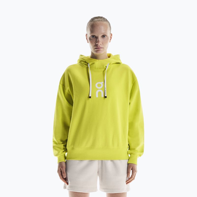 Moteriškas džemperis On Running Club Hoodie lime