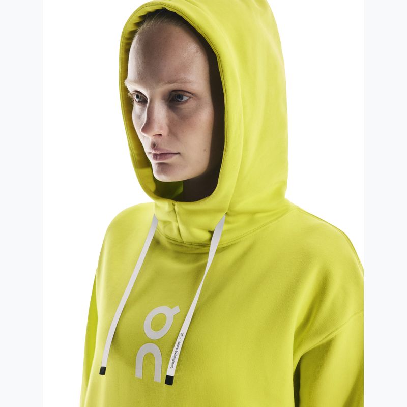Moteriškas džemperis On Running Club Hoodie lime 6