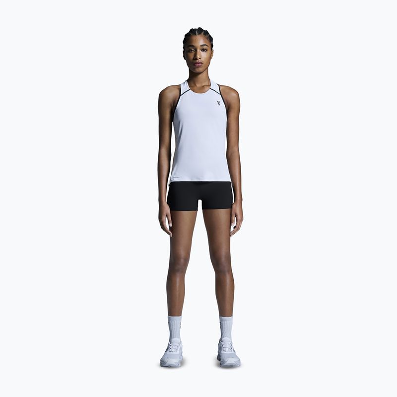 Moteriški bėgimo marškinėliai On Performance Tank white/silver 2