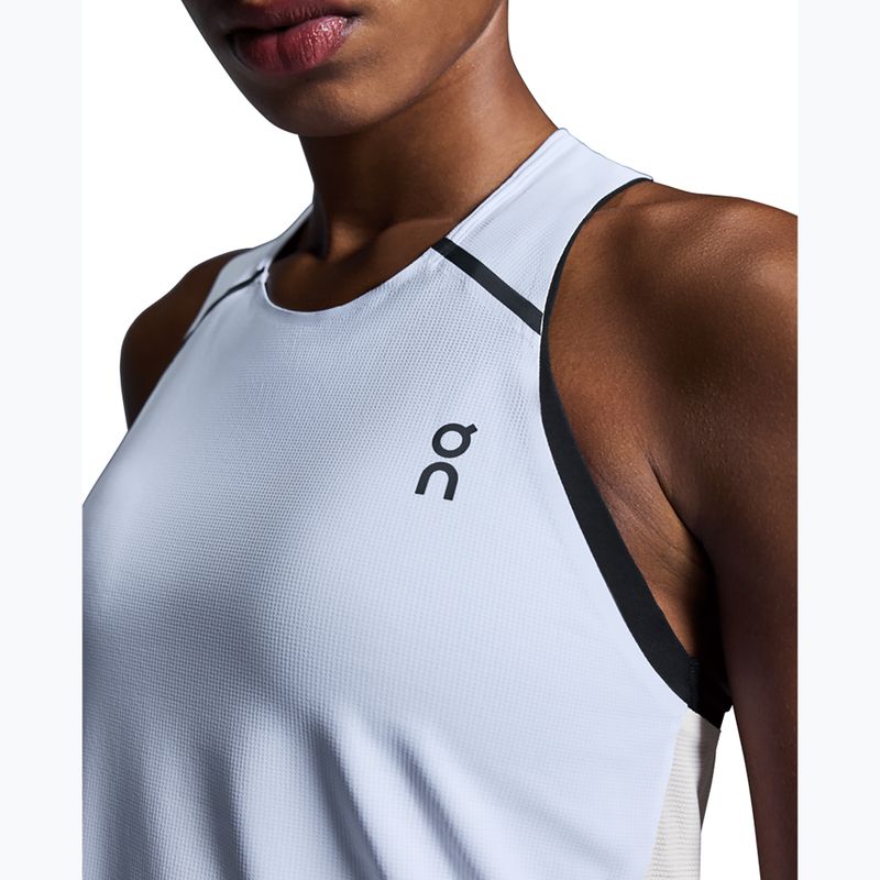 Moteriški bėgimo marškinėliai On Performance Tank white/silver 6