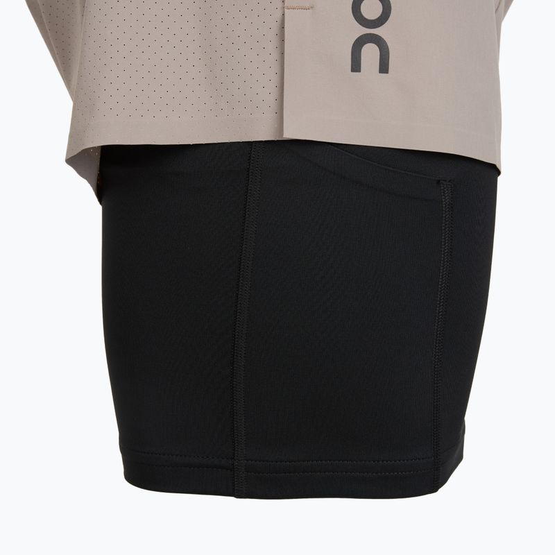 Vyriški bėgimo šortai On 5" Performance 2/1 cinder/black 5