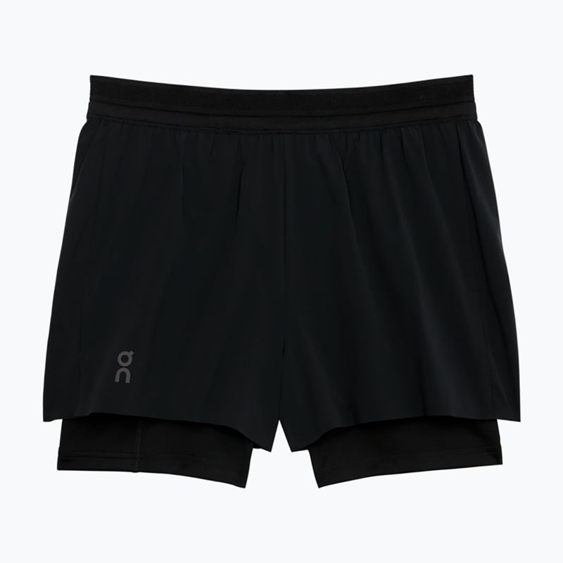 Moteriški bėgimo šortai On 3" Performance 2/1 black 8