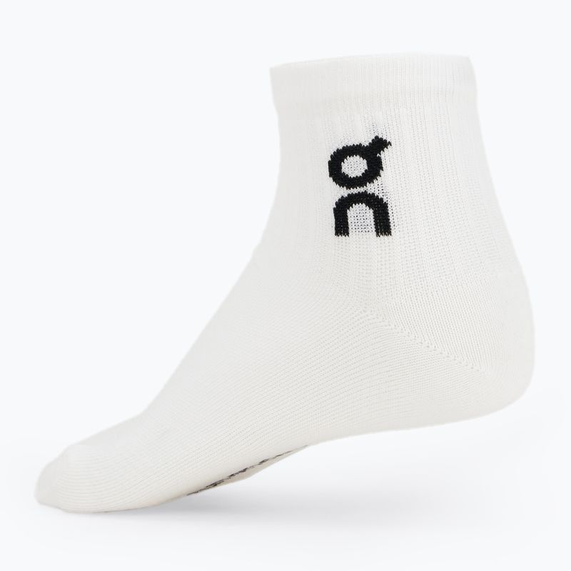 Kojinės On Running Logo Sock Mid 3 poros white 2