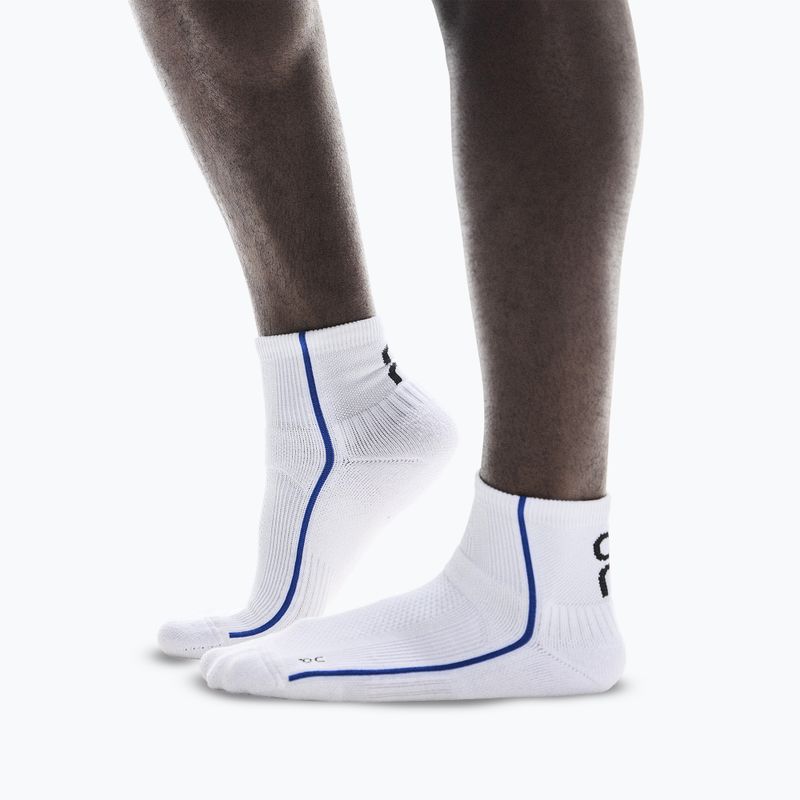 Kojinės On Running Court Mid white/indigo 2