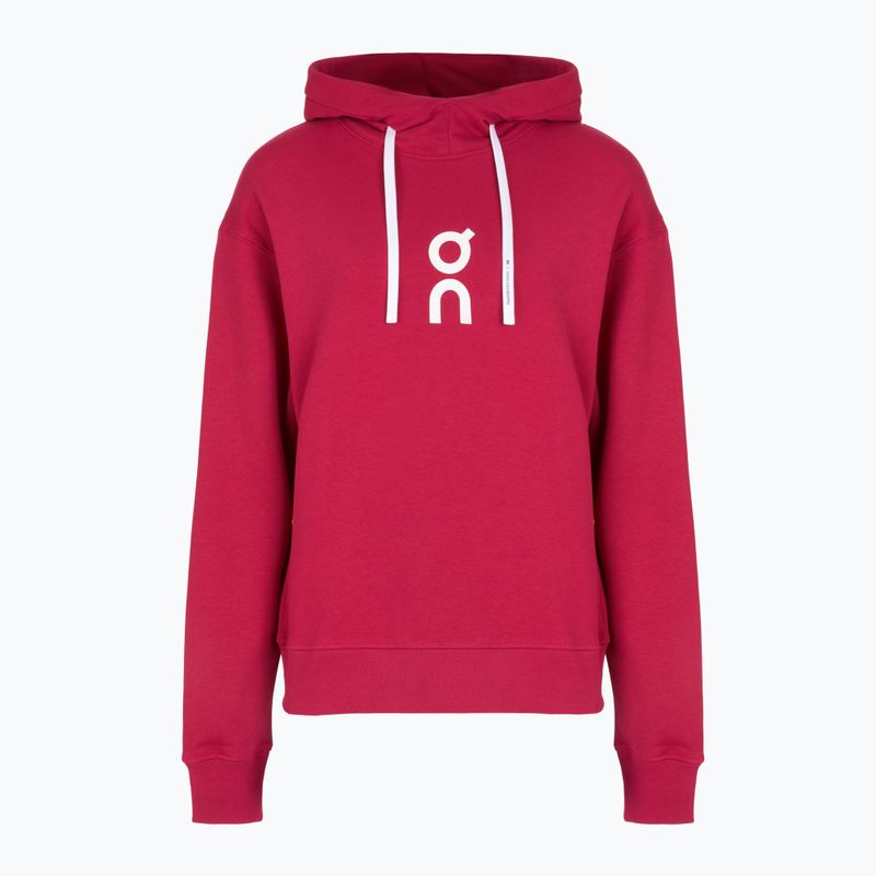 Moteriškas džemperis On Running Club Hoodie grenadine
