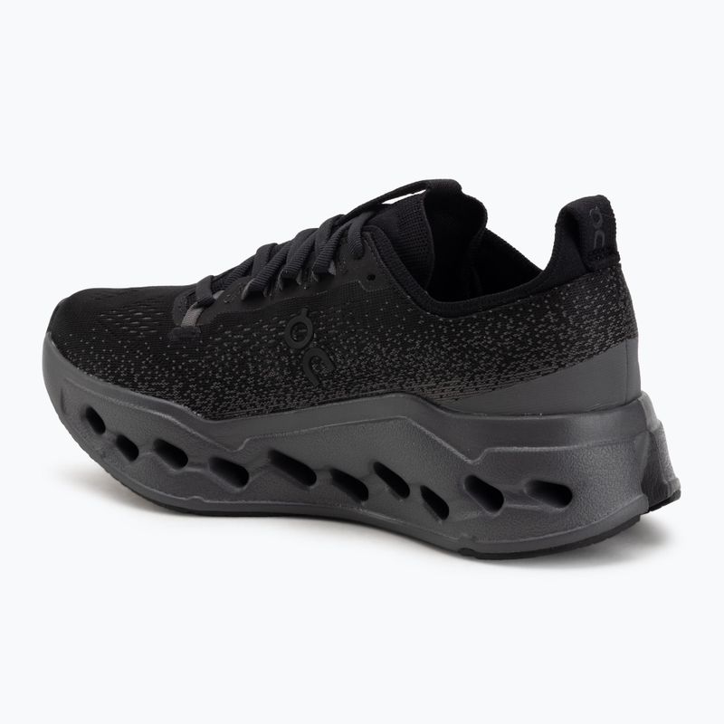 Moteriški bėgimo batai On Cloudsurfer Max Wide black/eclipse 3