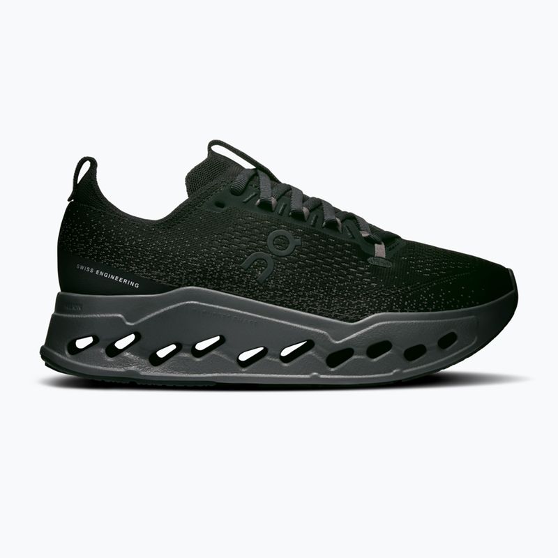 Moteriški bėgimo batai On Cloudsurfer  Max Wide black/eclipse