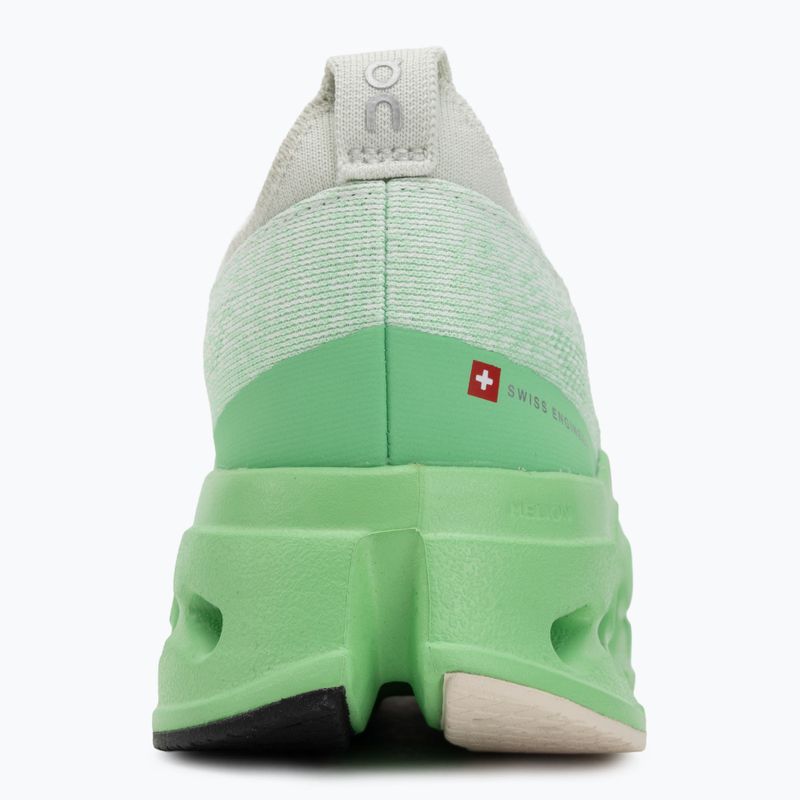 Moteriški bėgimo batai On Cloudsurfer Max mineral/honeydew 6