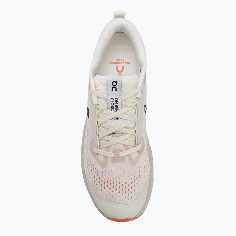 Vyriški bėgimo bateliai On Cloudsurfer Trail 2 ivory/ghost 5