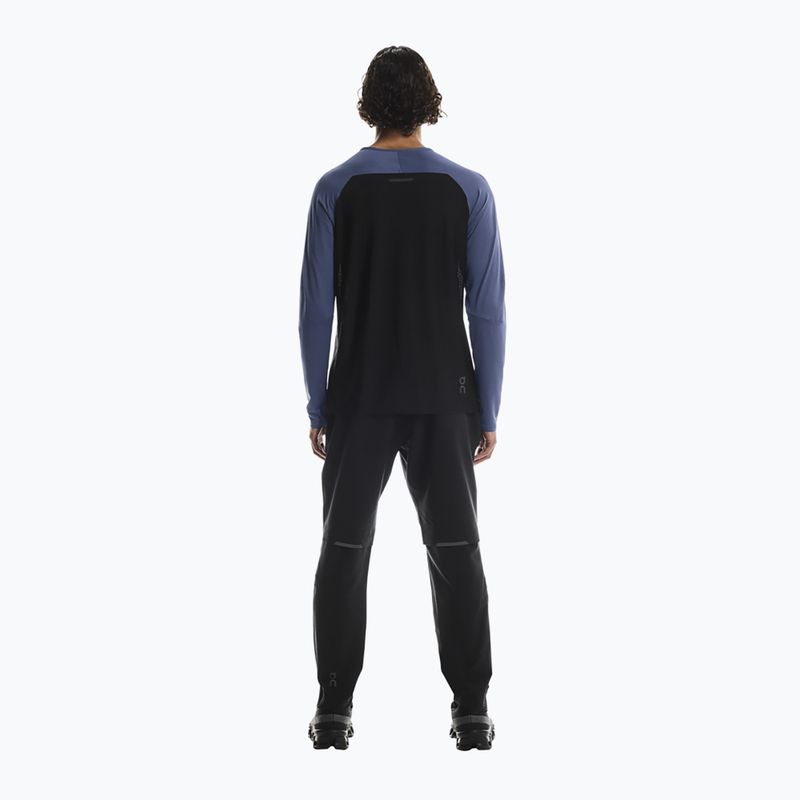 Vyriški bėgimo marškinėliai ilgomis rankovėmis On Performance Long-T acai/black 3