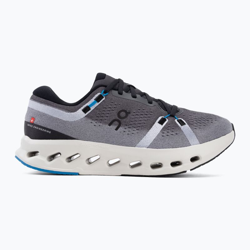 Moteriški bėgimo batai On Cloudsurfer 2 Wide black/malibu 2