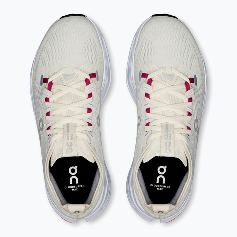 Moteriški bėgimo batai On Cloudsurfer Max ivory/arctic 6